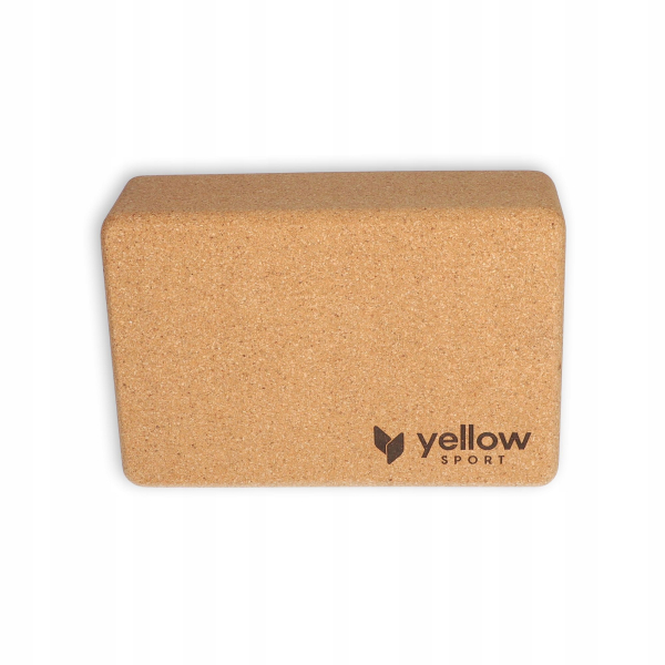 yellowBLOCK Yoga EVA – Wodoodporna kostka korkowa